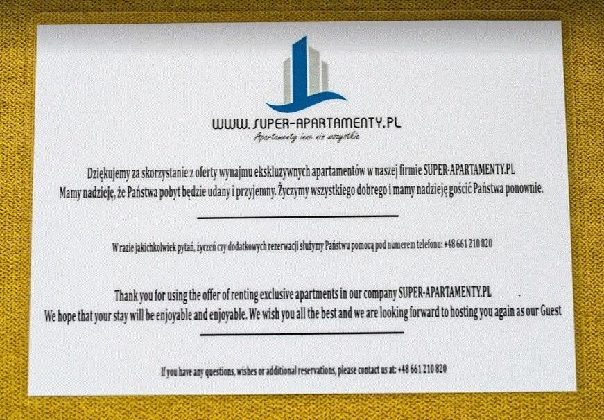 Super Apartment Познан Екстериор снимка